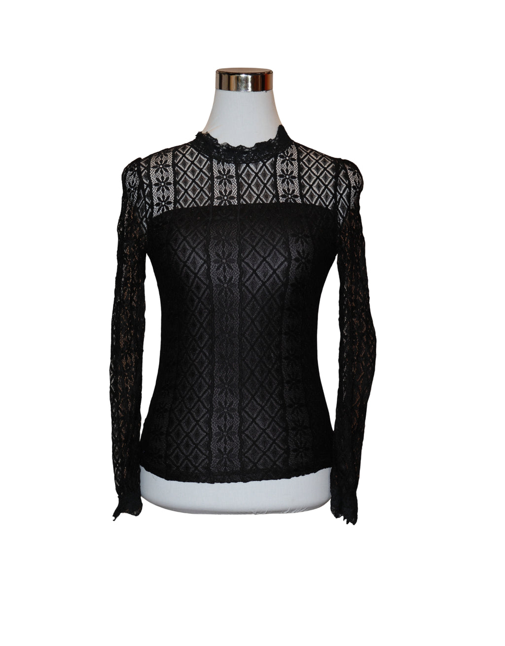 Rose Ribbed Knit Crop Top