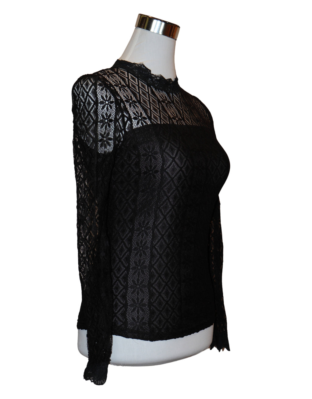 Rose Ribbed Knit Crop Top